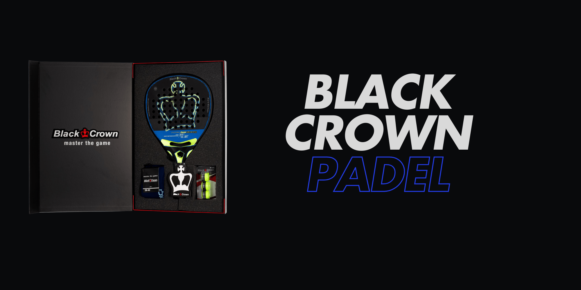 Black Crown Padel Rackets - SportPROstore