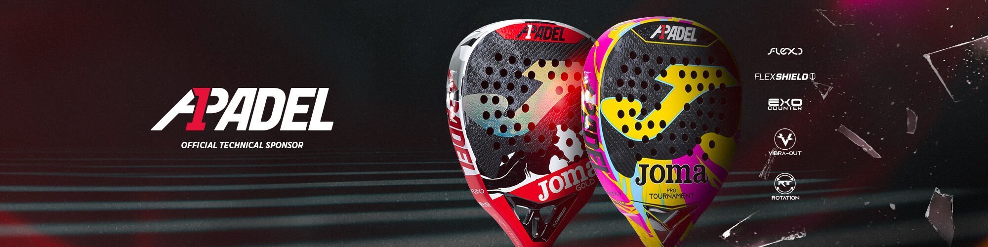 Joma Padel Rackets - SportPROstore
