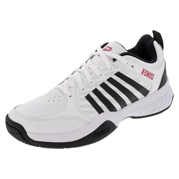 Men's Court Express 2 Tennis Shoes White and Black