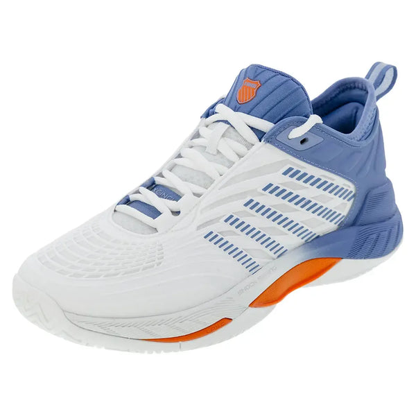 Men's Hypercourt Supreme 2 Tennis Shoes Lucent White and Infinity