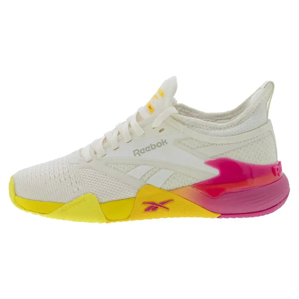 Women's Nano Court Training Shoes True Pink and Golden Haze