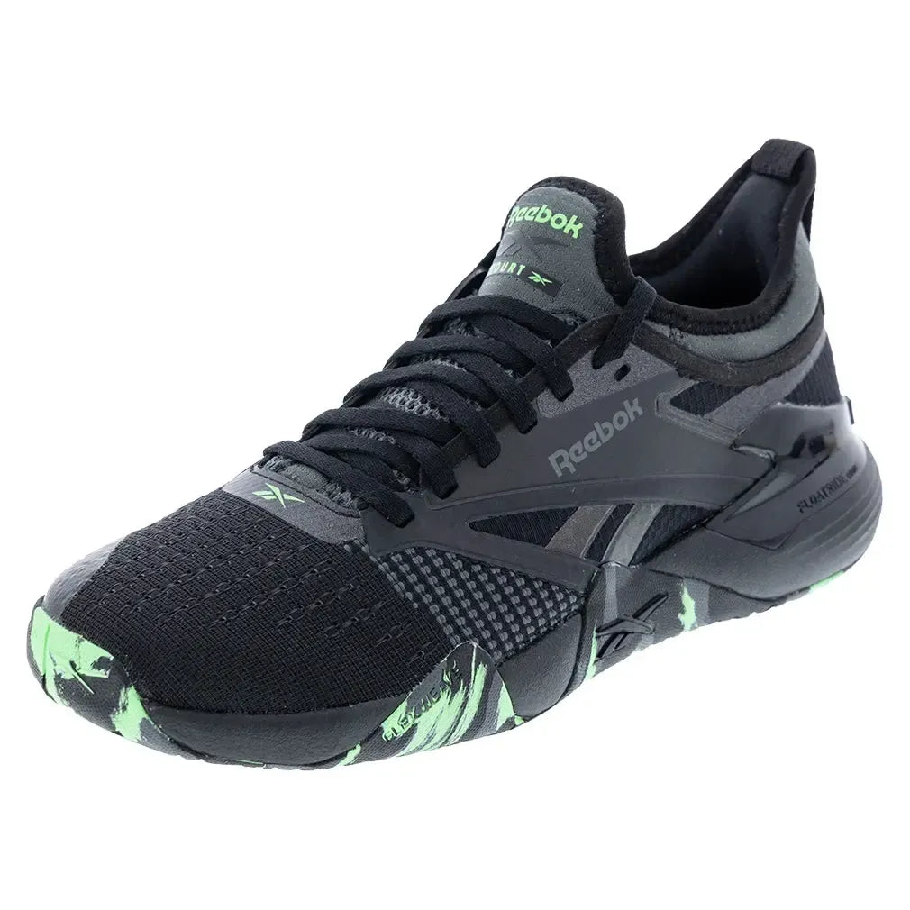 Unisex Nano Court Training Shoes Black and Grey 5