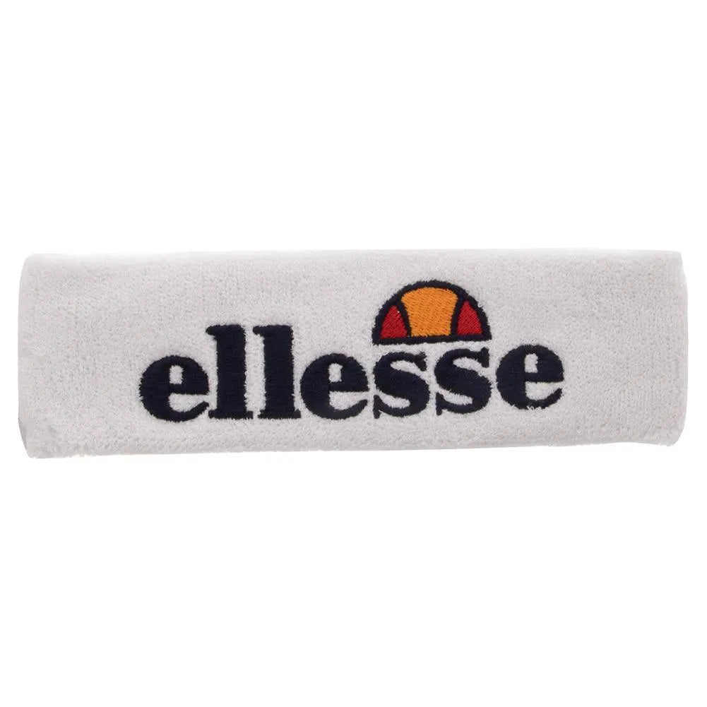 Pullo Samma Tennis Headband-Accessories-Ellesse-101117-100_WHITE-L-Tennis Express