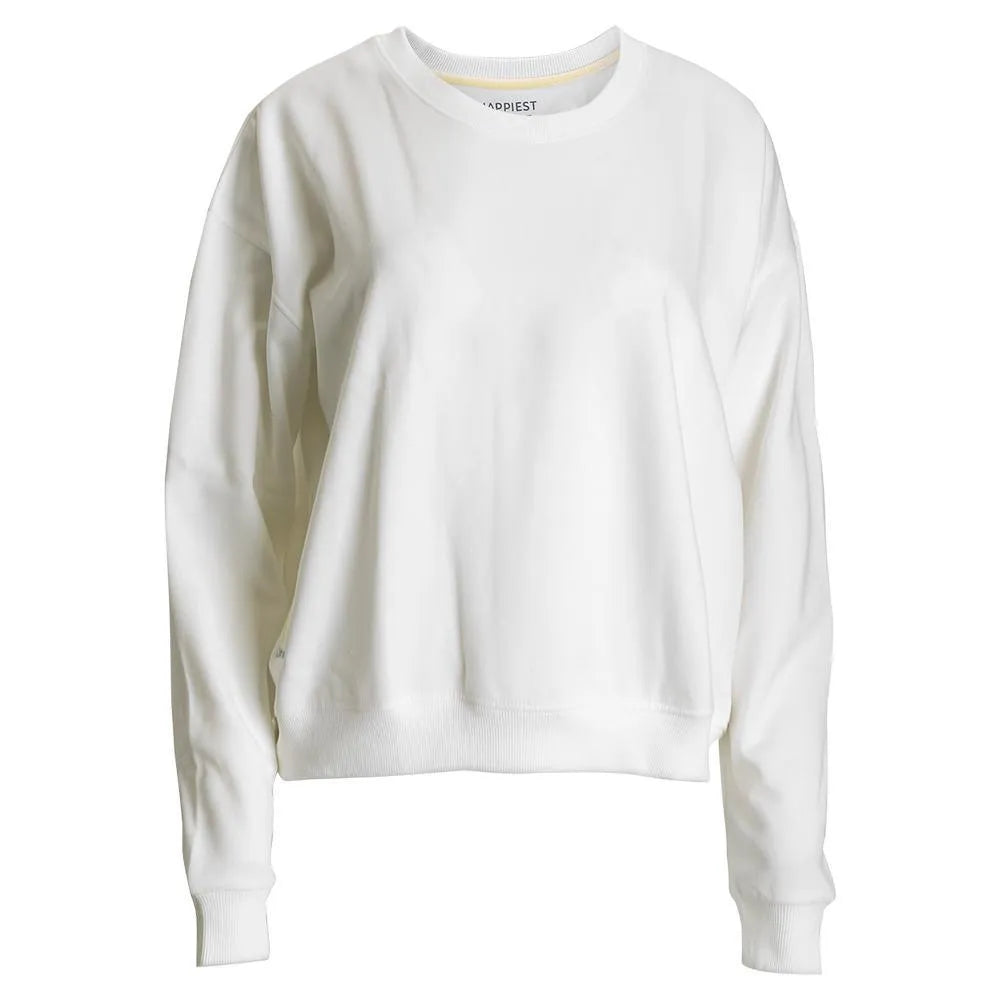 White - Women's Pickleball Paddles Sweatshirt Ivory