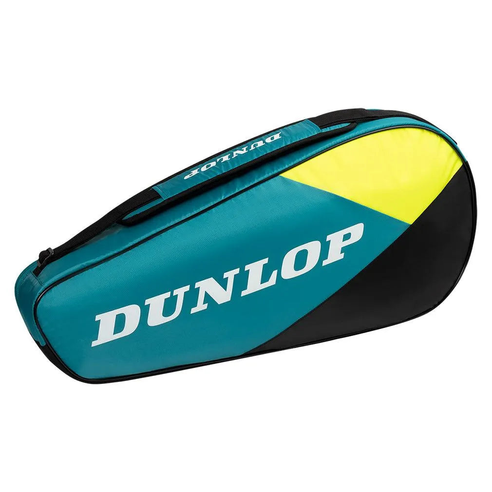 SX Club 3 Racquet Tennis Bag Teal and Black