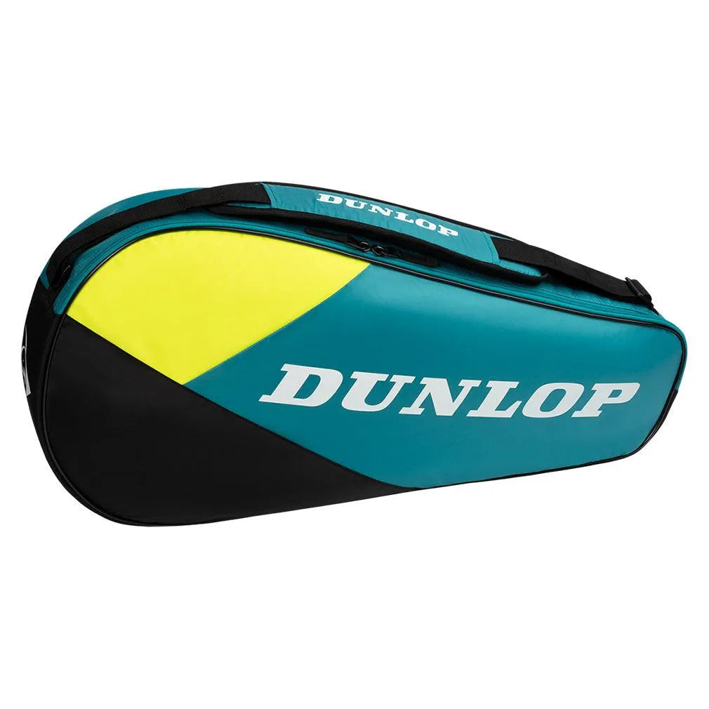 SX Club 3 Racquet Tennis Bag Teal and Black