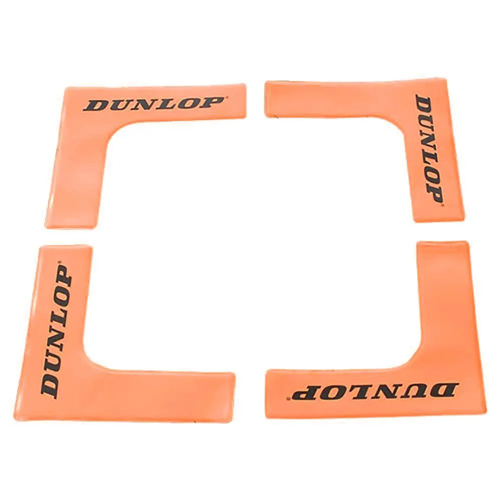 Throw Down Tennis Court Edges 4 Pack Orange-Training Equipment-Dunlop-103922-DEFAULT-L-Tennis Express