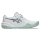 Men`s GEL-Challenger 15 Tennis Shoes White and Lichen Rock Footwear Asics