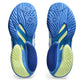 Women`s Court FF 3 Tennis Shoes White and Illusion Blue Footwear Asics
