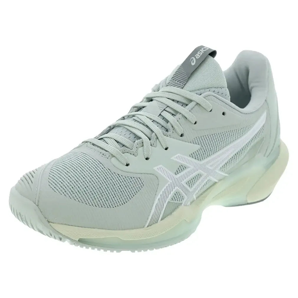 Women's Solution Speed FF 3 Tennis Shoes Lichen Rock and White