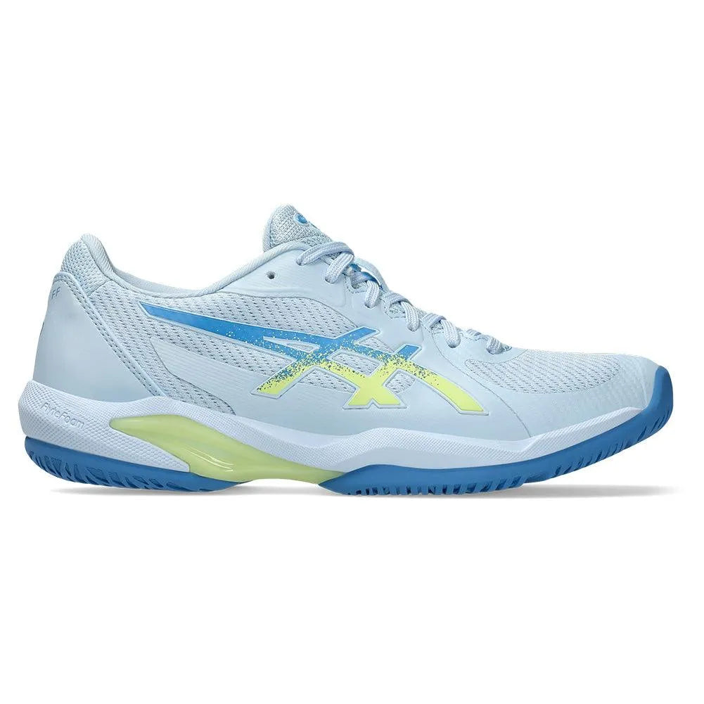 Women's Solution Swift FF 2 Tennis Shoes Light Blue and Huddle Yellow