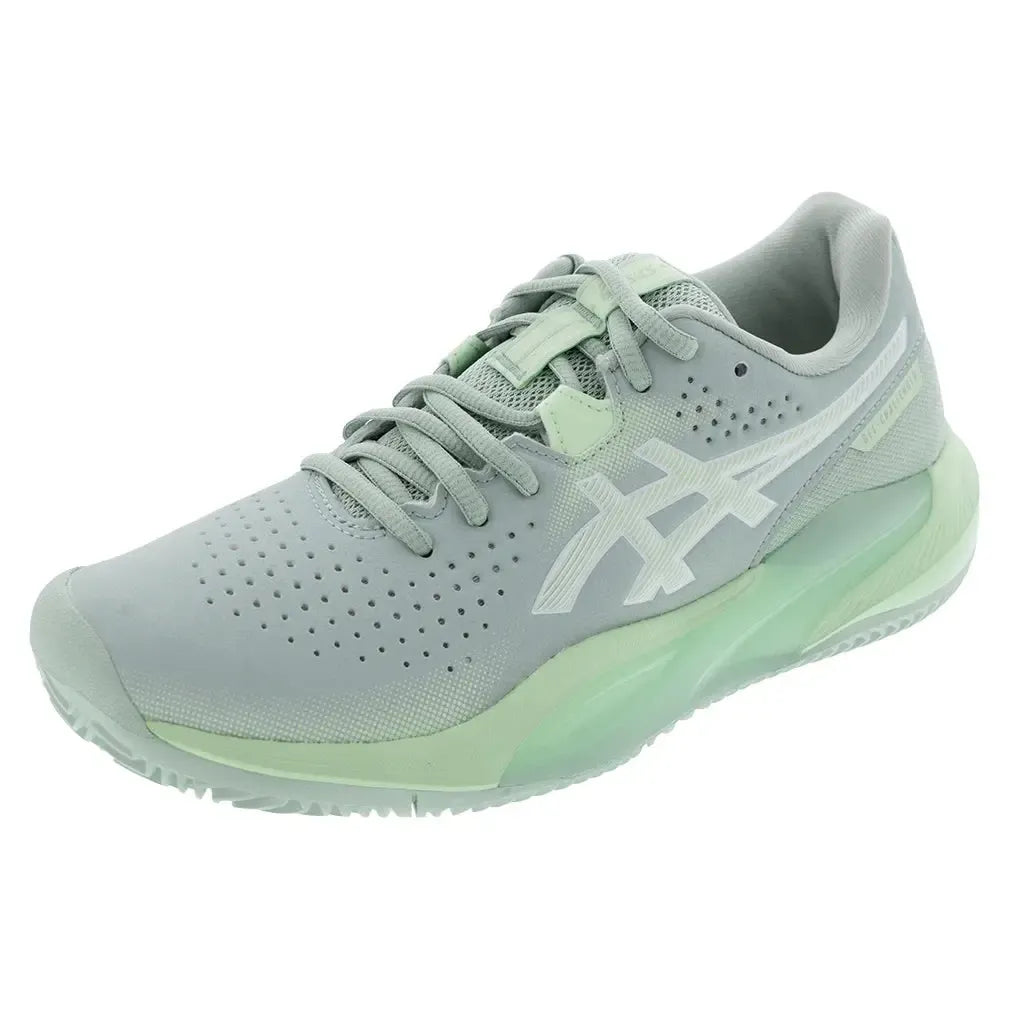 Women's GEL-Challenger 15 Clay Tennis Shoes Lichen Rock and Whisper Green