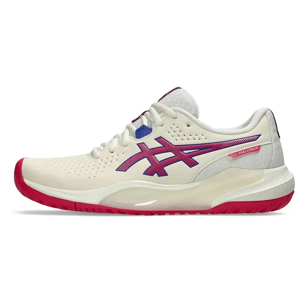 Women's GEL-Challenger 15 Tennis Shoes Cream and Bright Rose