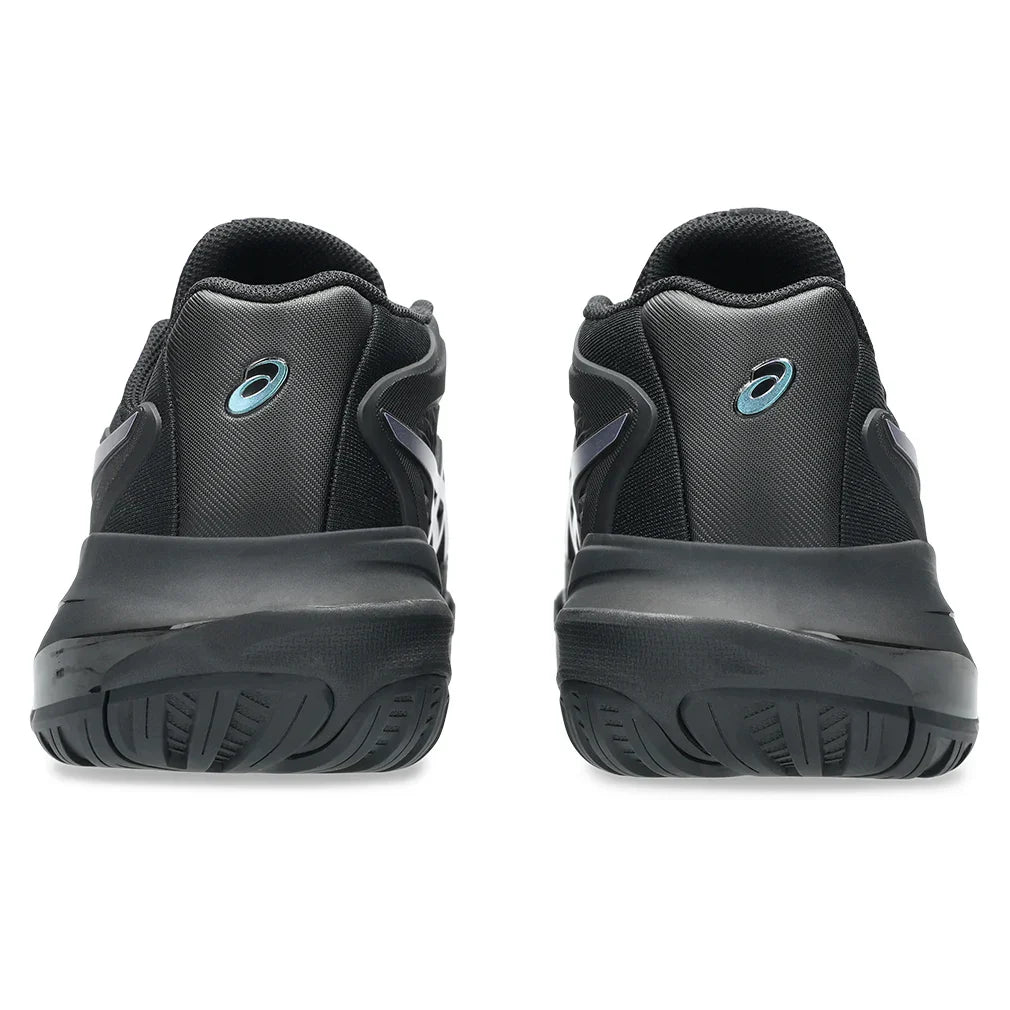 Women`s Night Energy GEL-Resolution X Tennis Shoes Black and Prism Blue Footwear Asics