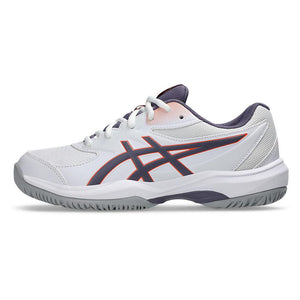 Juniors` GEL-Game GS Tennis Shoes White and Greyish Purple Footwear Asics