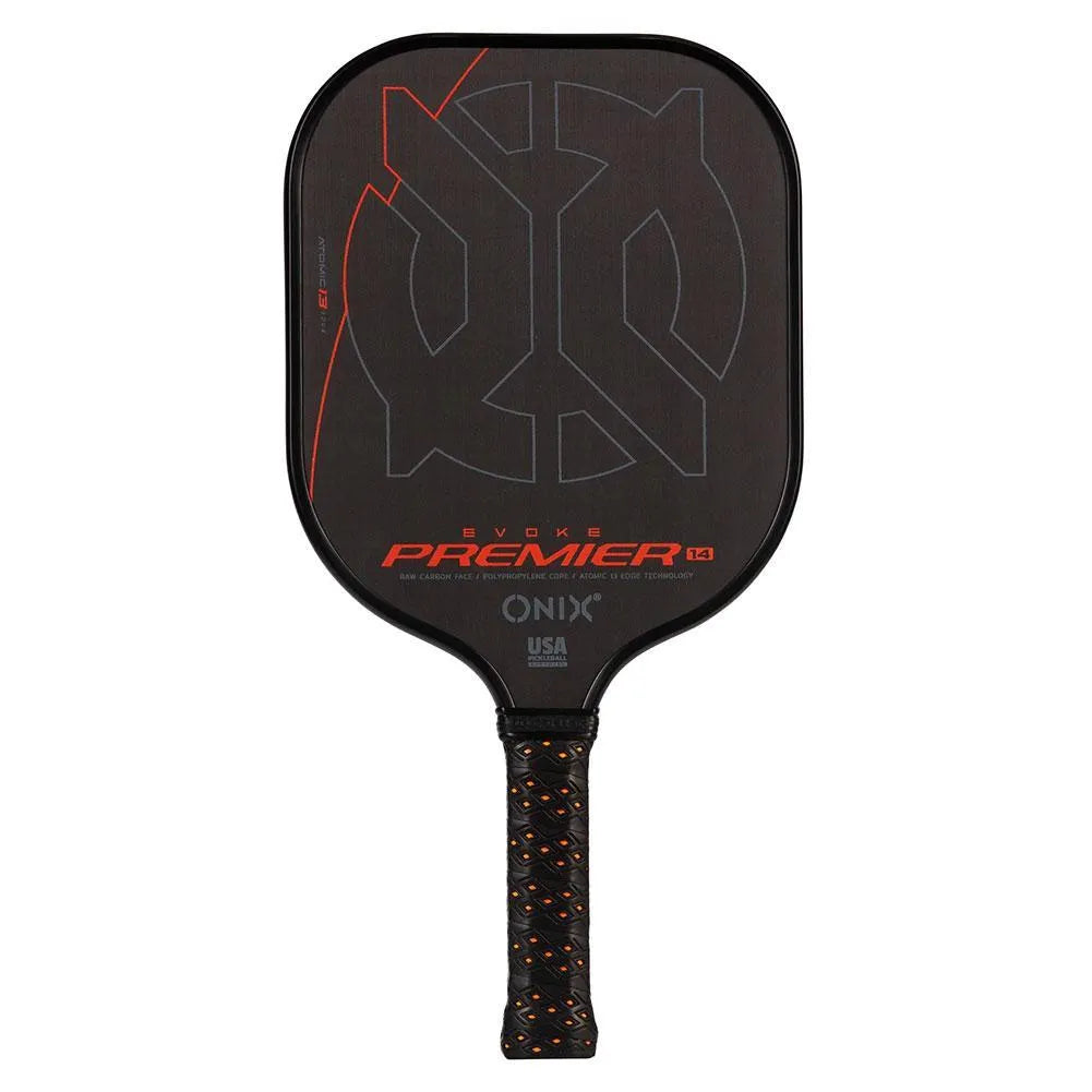Evoke Premier Raw Carbon 14 Pickleball Paddle