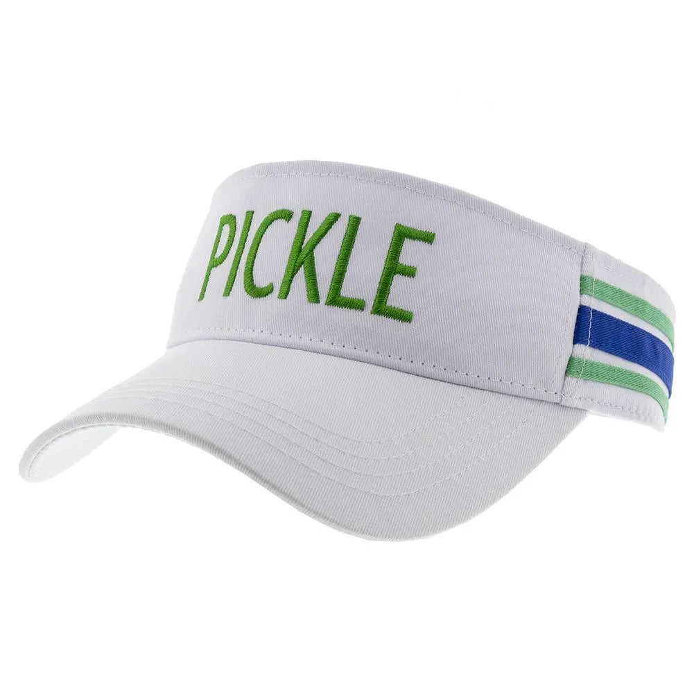 Pickle Visor White and Green