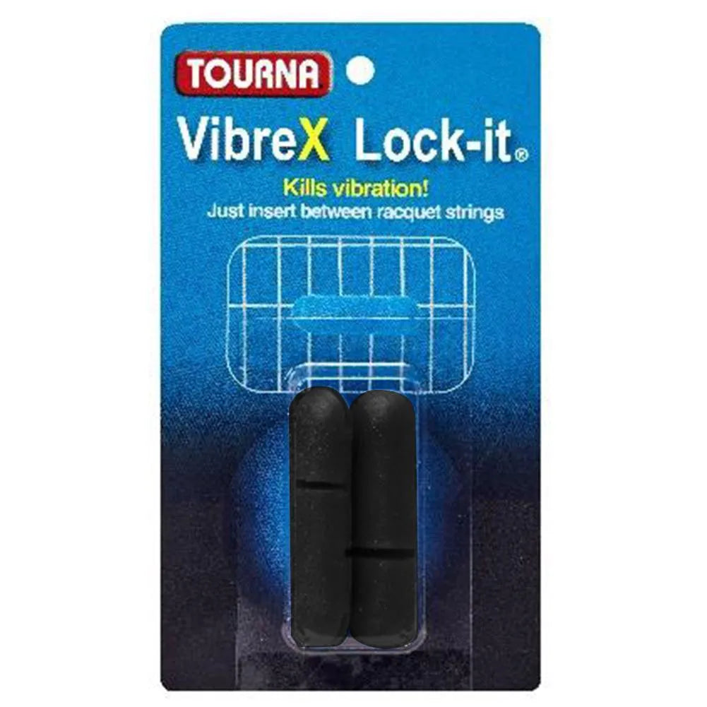 Locking Tennis Dampeners Black
