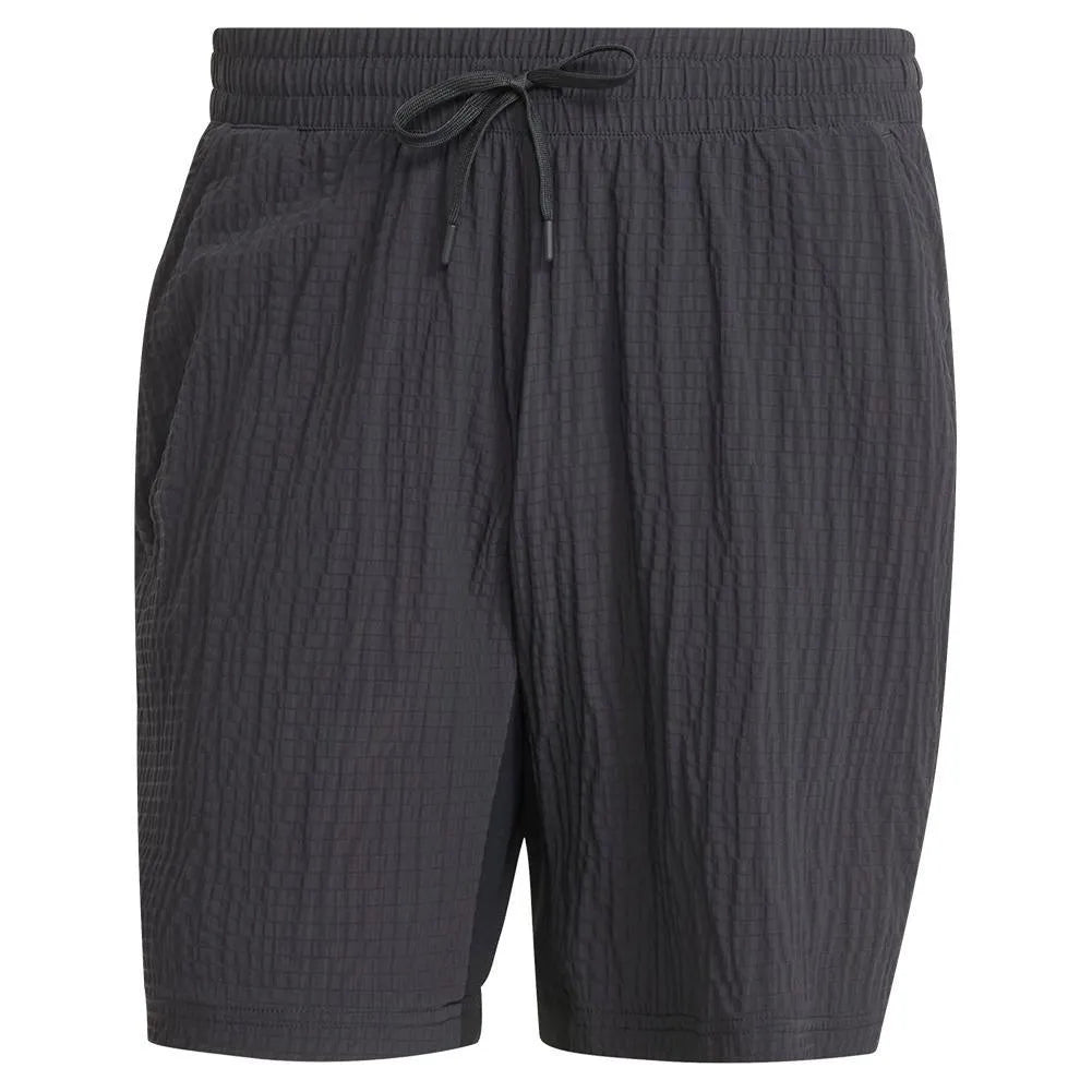 Mens Pro Ergo 7 Inch Tennis Short Black