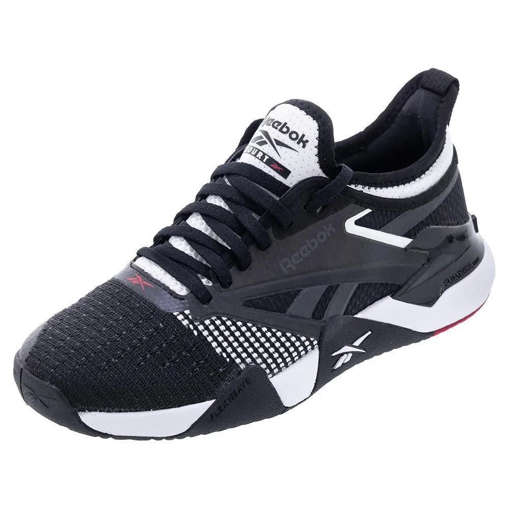 Women's Nano Court Shoes Black and White