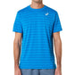 Men`s Court Stripe Short Sleeve Tennis Top Apparel Asics