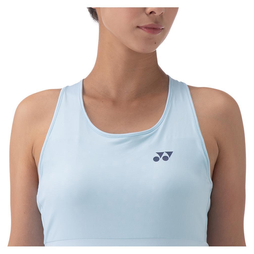 Women`s Tournament Tennis Dress with Inner Shorts Crystal Blue Apparel Yonex