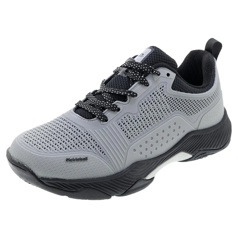 Men's Fresh Shot Graphite Pickleball Shoes Grey and Black