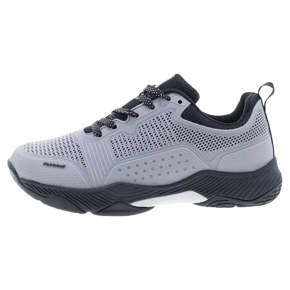 Men's Fresh Shot Graphite Pickleball Shoes Grey and Black
