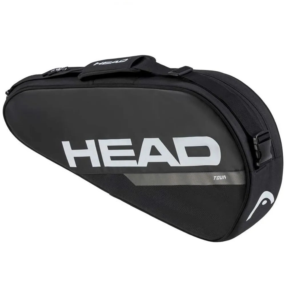 Tour S Tennis Racquet Bag Black and White