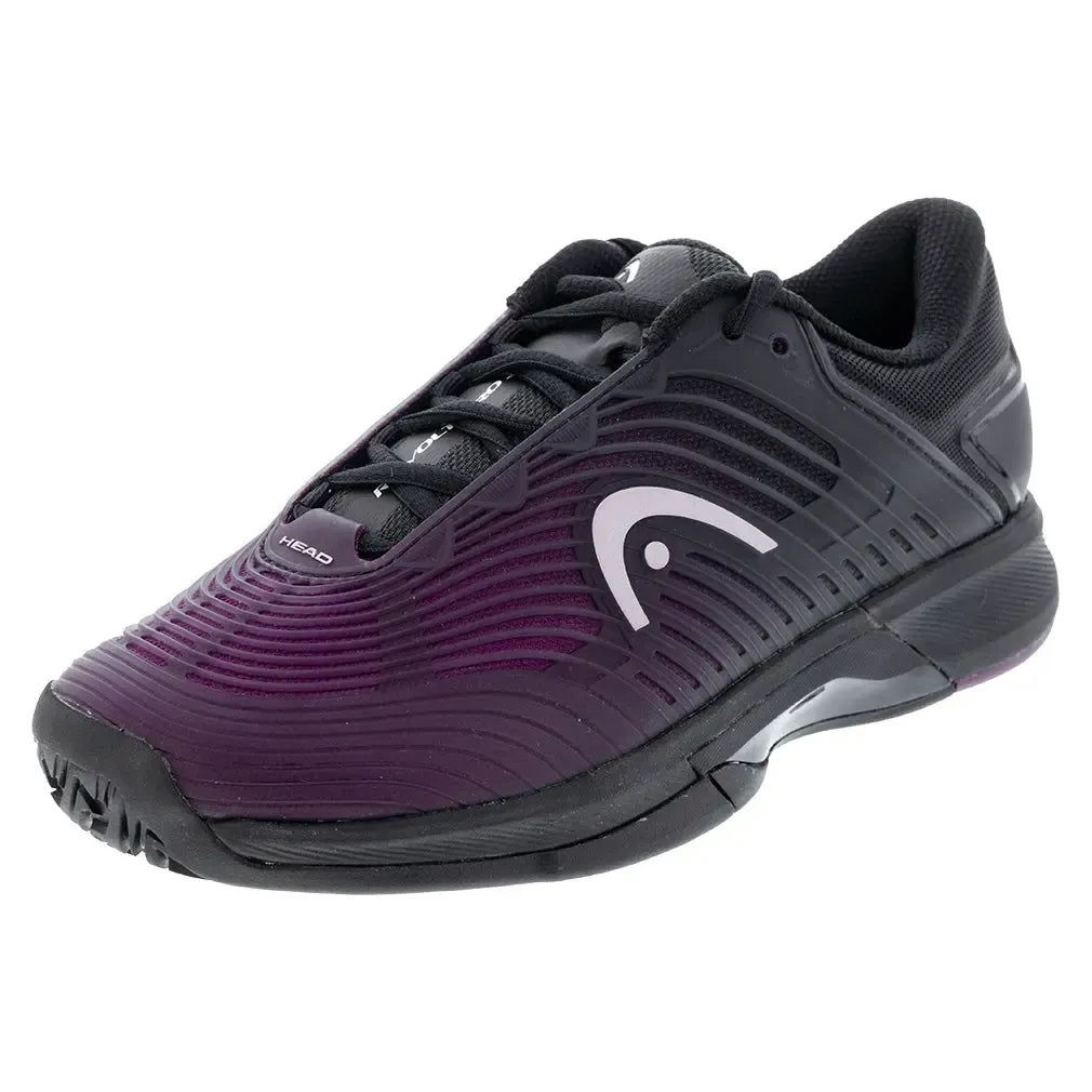 Women's Revolt Pro 4.5 Tennis Shoes Black and Plum