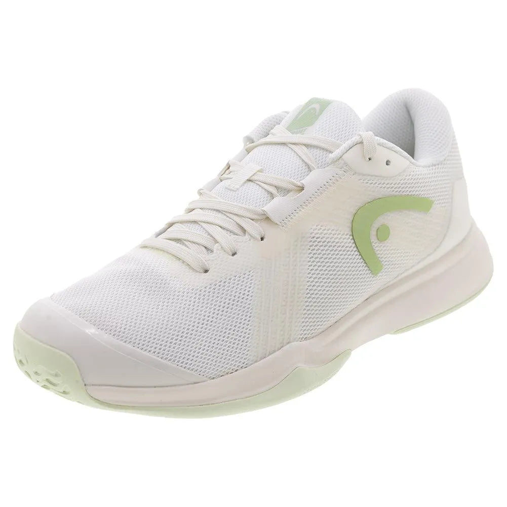 Women's Sprint Team 4.0 Tennis Shoes Chalk White and Light Green - Exclusive