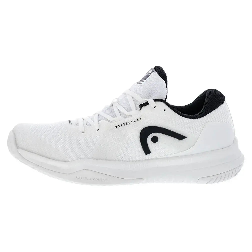 Juniors Sprint Pro 4.0 Tennis Shoes White and Black