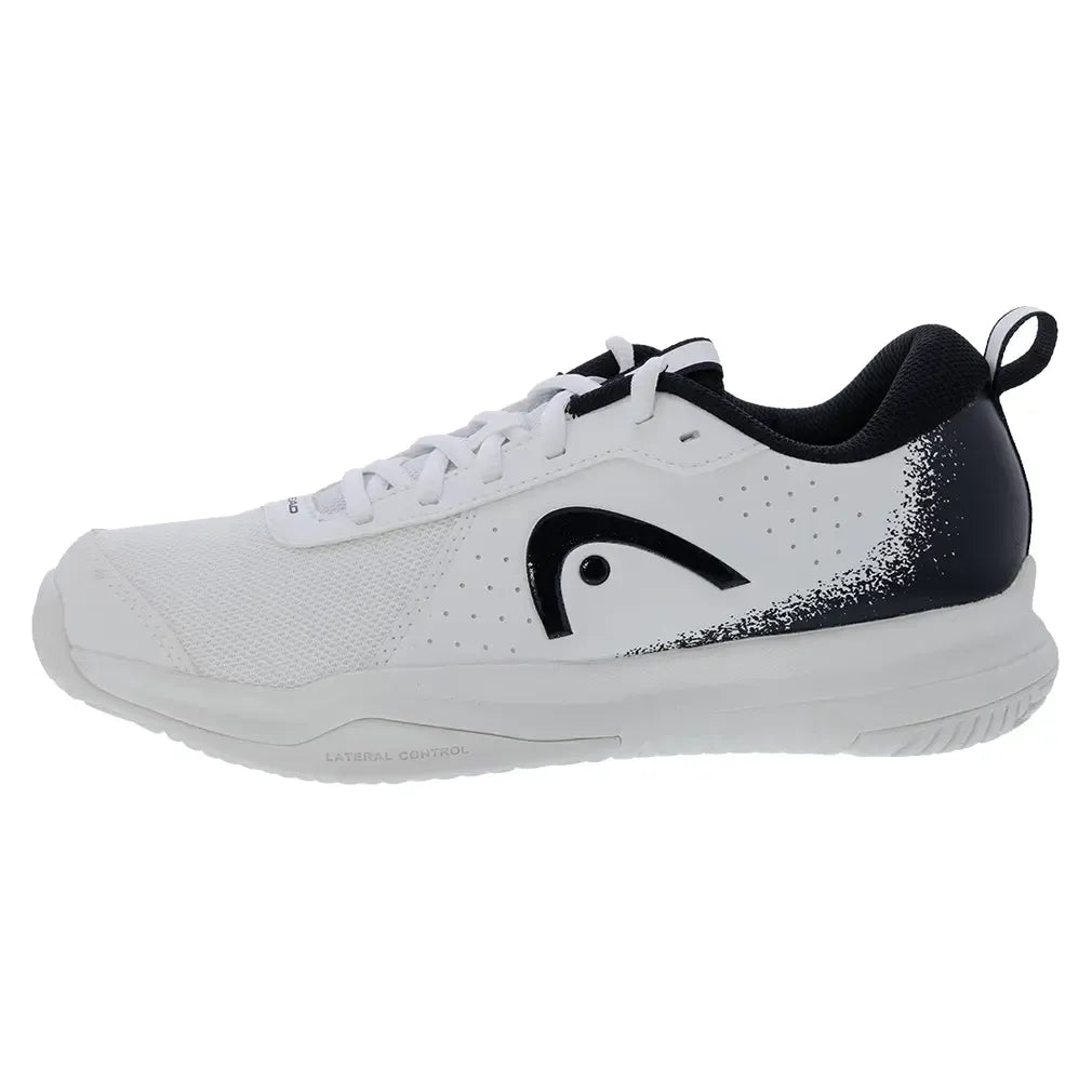 Juniors Sprint Court 4.0 Tennis Shoes White and Black