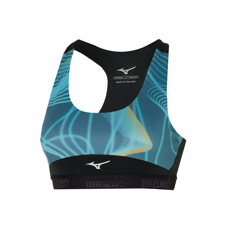 Sujetador Mizuno Alpha Graphic Azul