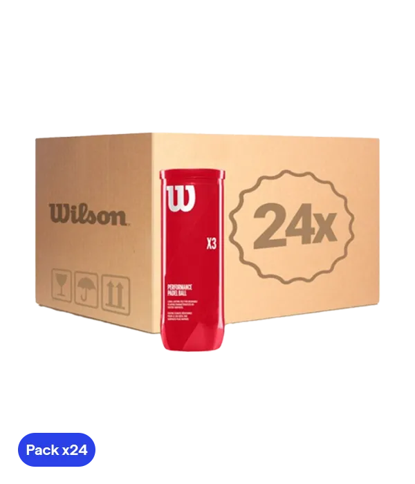 Cajón Pelotas Wilson Padel (Pack x24)
