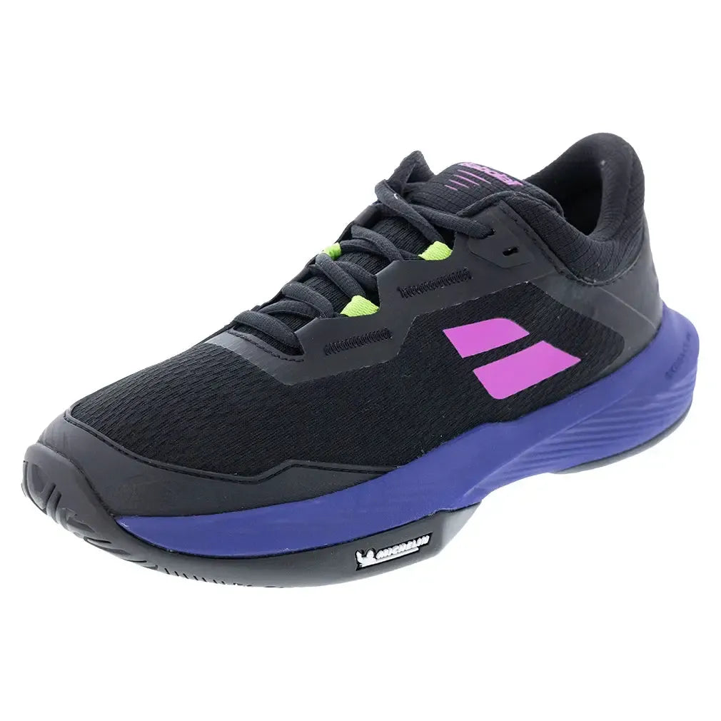 Men's SFX 4 All Court Tennis Shoes Black and Dark Blue