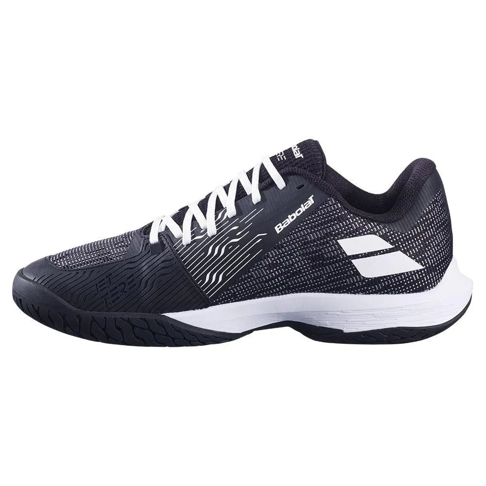 Men's Jet Tere 2 Tennis Shoes Black and White