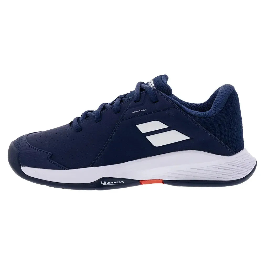 Juniors' Propulse 3 Tennis Shoes Estate Blue and White
