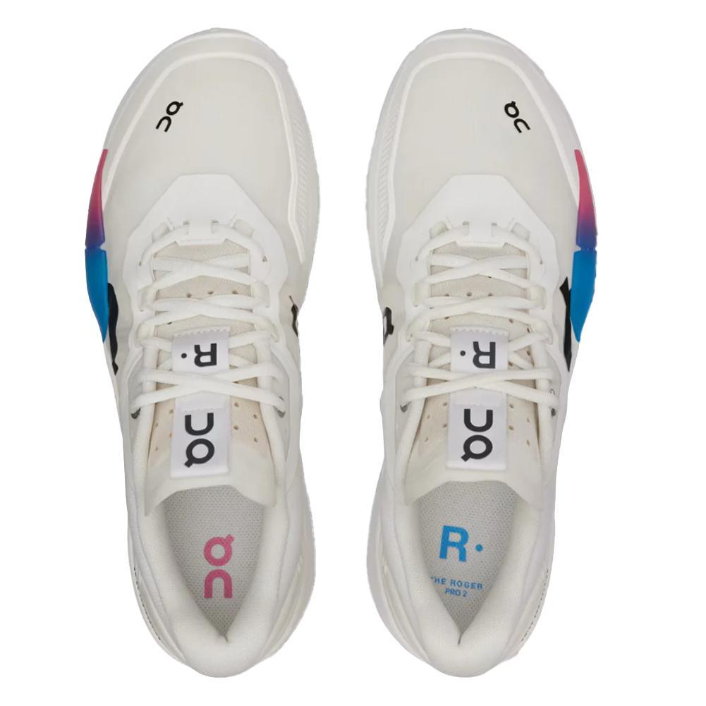 Men`s THE ROGER Pro 2 Tennis Shoes White and Malibu Footwear On
