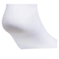 Men`s Superlite 3.0 6 Pack No Show Tennis Socks White and Black Adidas