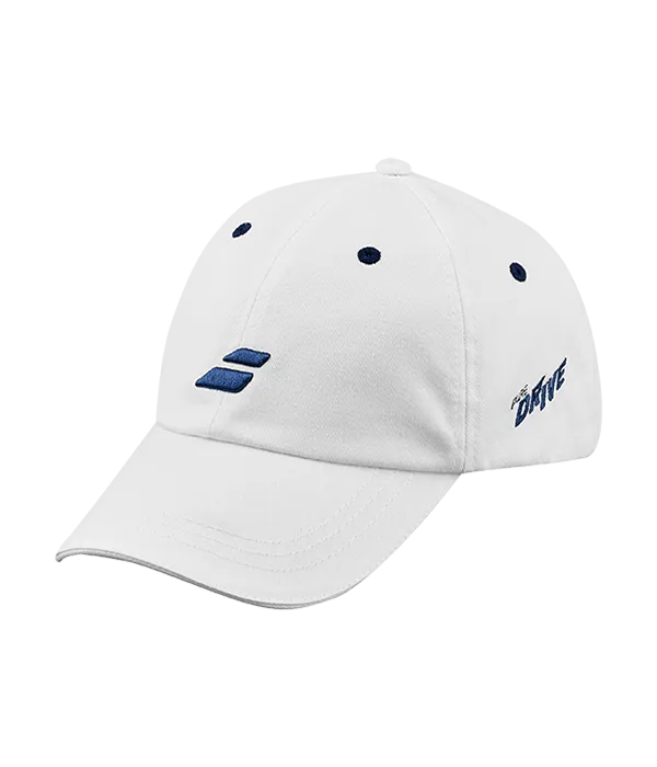 Gorra Babolat Drive Cotton Blanco/Azul 2025