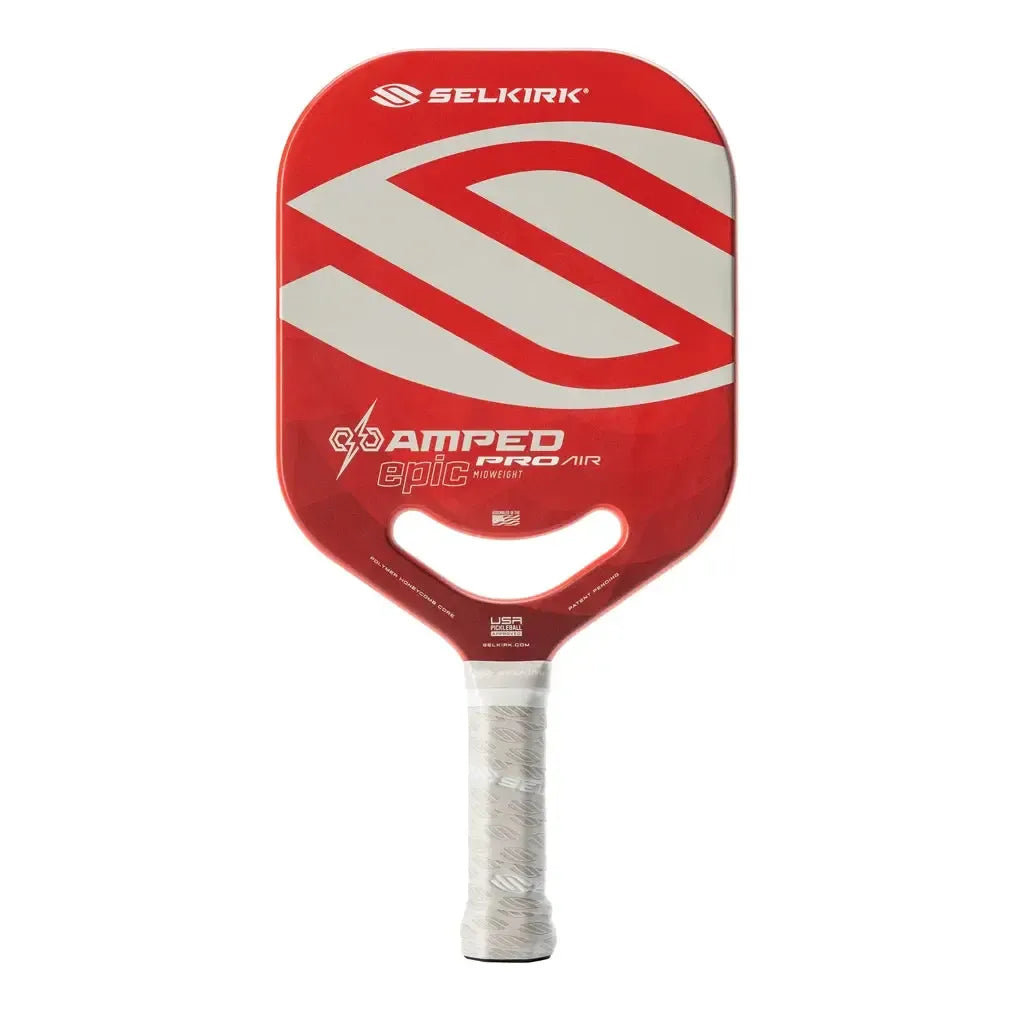 Amped Pro Epic Pickleball Paddle Red
