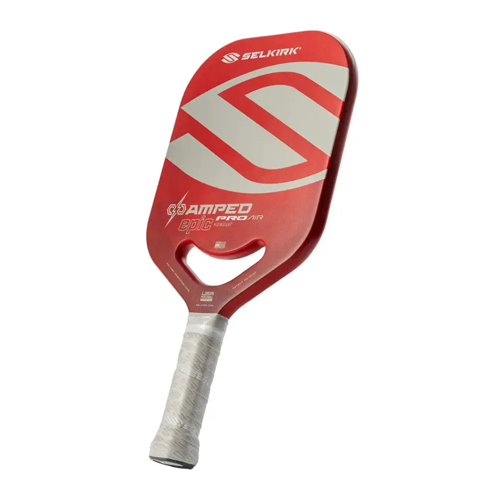 Amped Pro Epic Pickleball Paddle Red