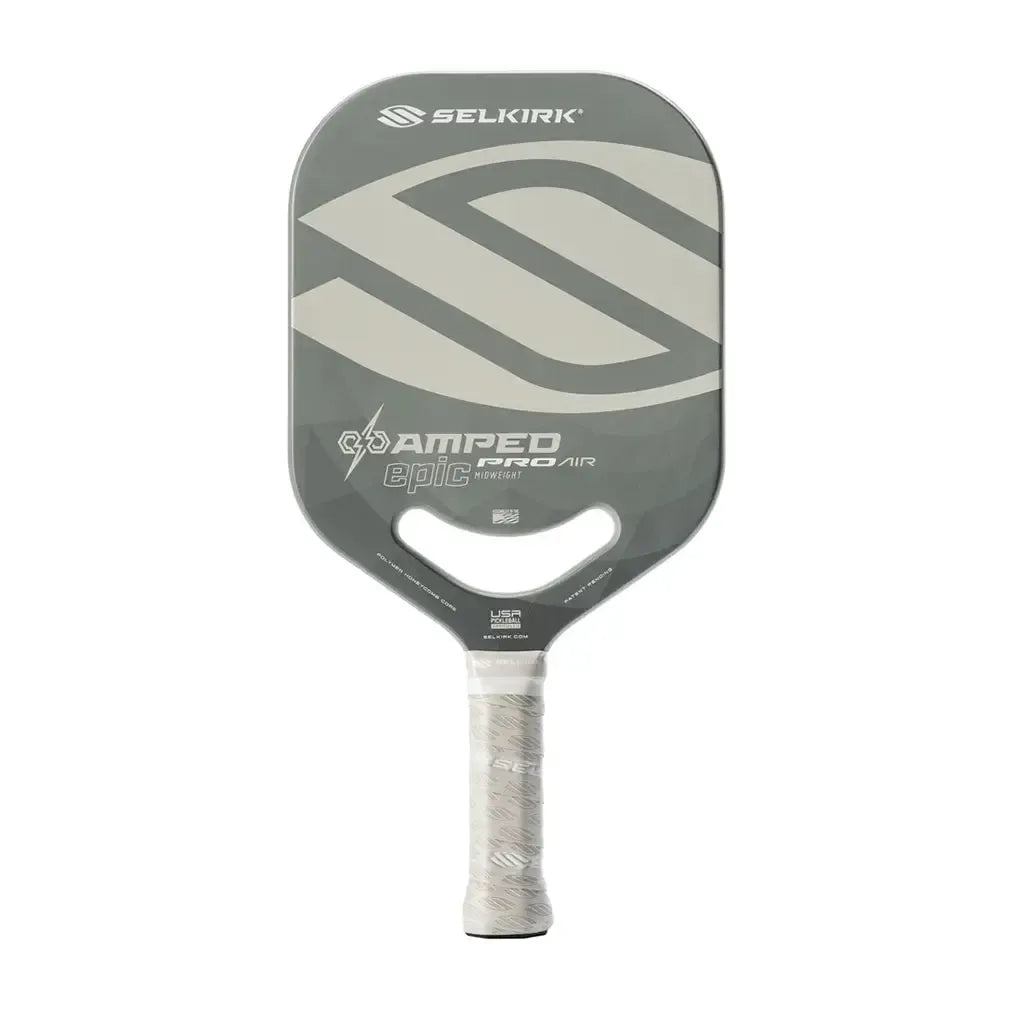 Amped Pro Epic Pickleball Paddle Silver