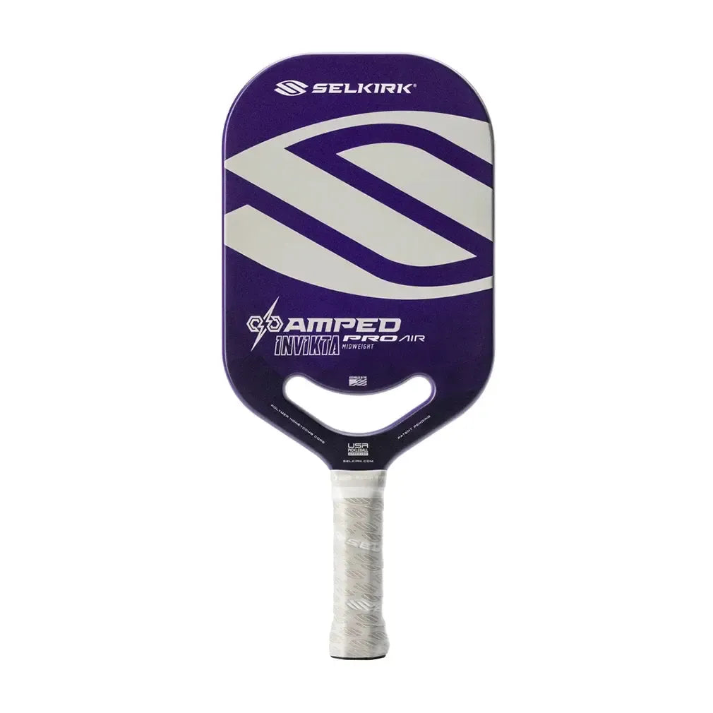 Amped Pro Invikta Pickleball Paddle Purple