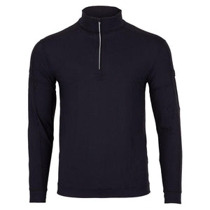 Men`s Mock Zip Tennis Top Apparel BloqUV