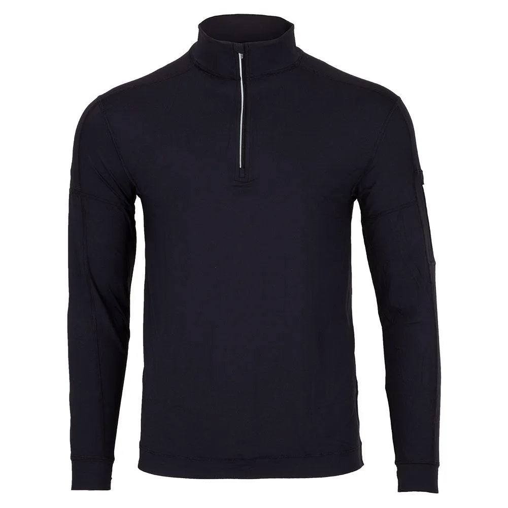 Men's Mock Zip Tennis Top