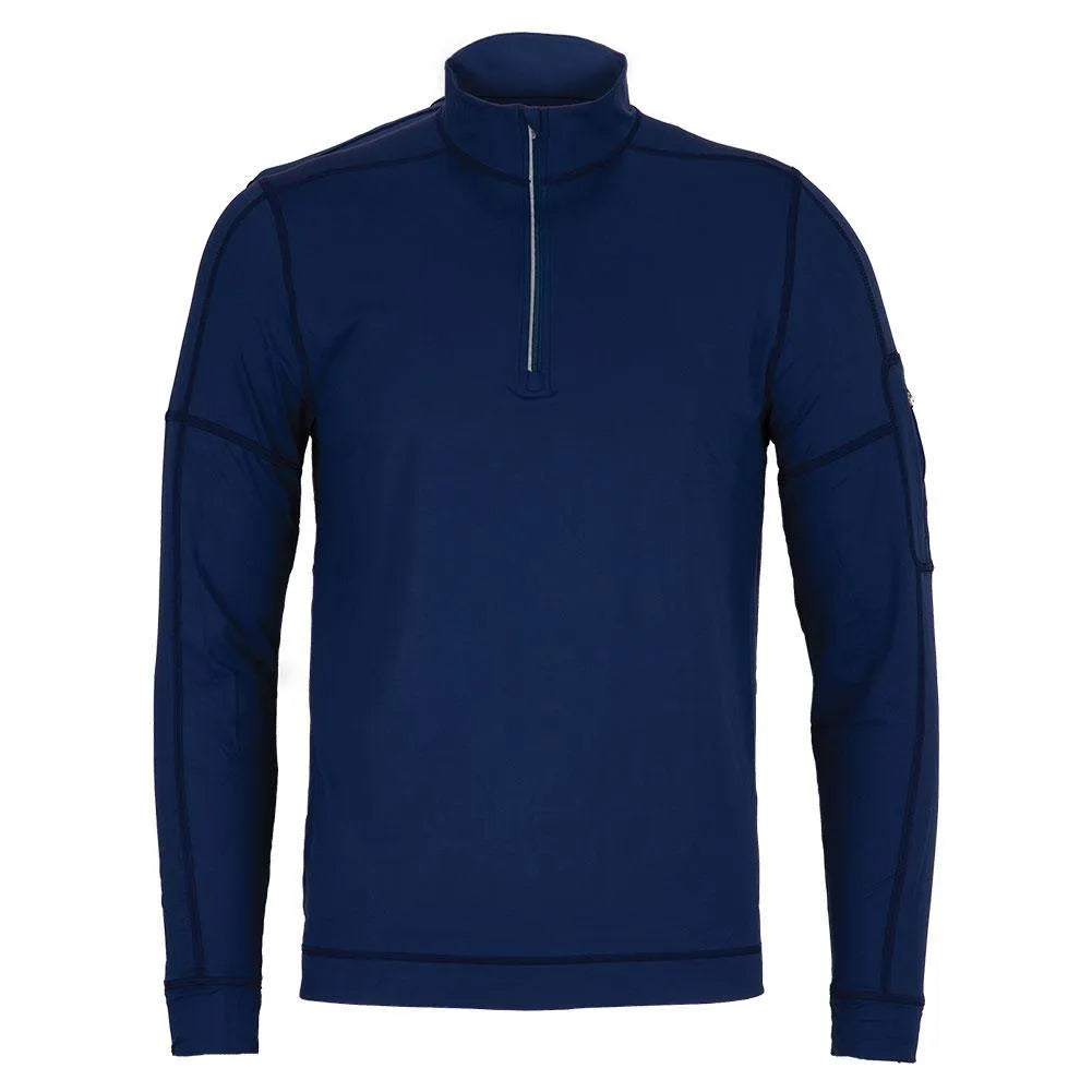 Men's Mock Zip Tennis Top