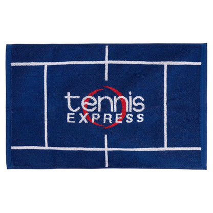 Cotton Sports Towel with Tennis Express Logo Towel Blue Accessories TENNIS EXPRESS
