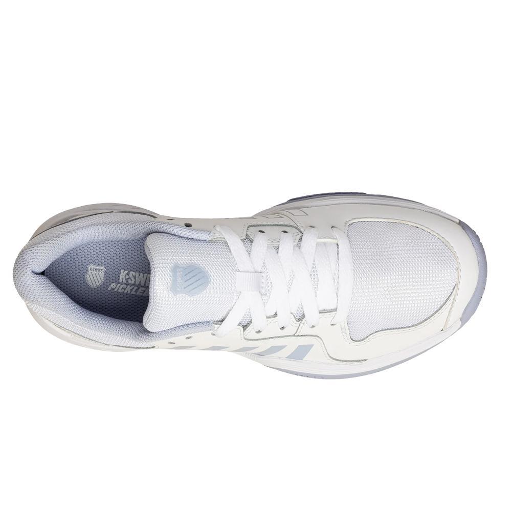 Women's Court Express Pickleball Shoes White and Heather Footwear K-Swiss
